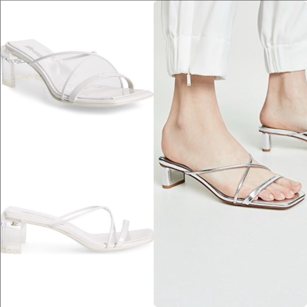 Jeffery Campbell White Shoes